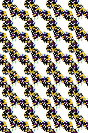 抽象印花华亿平台图片