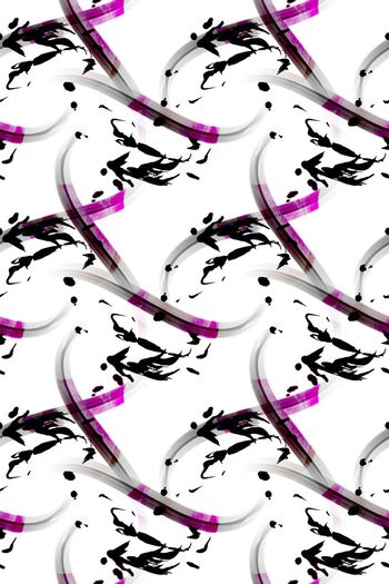 495855-创意手绘风格抽象水墨条纹