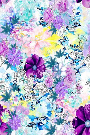 流行时尚印花华亿平台图片