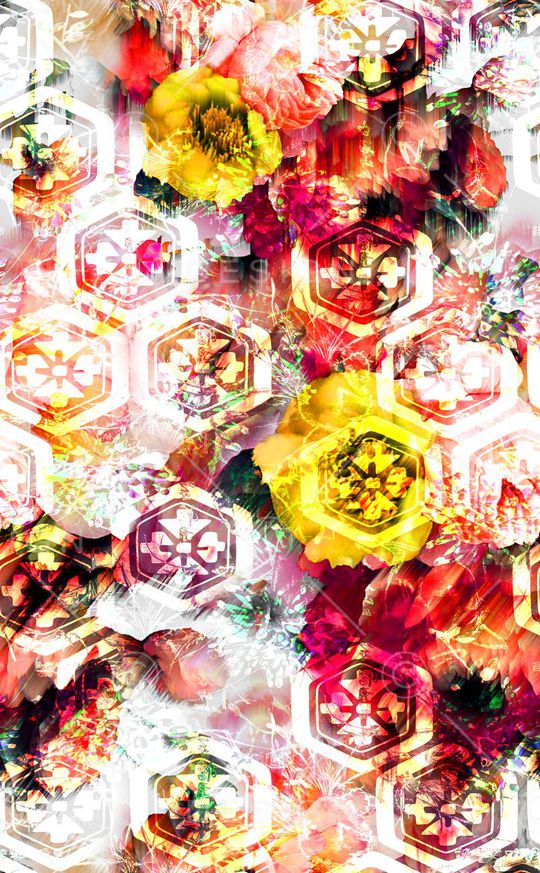 流行时尚印花华亿平台图片