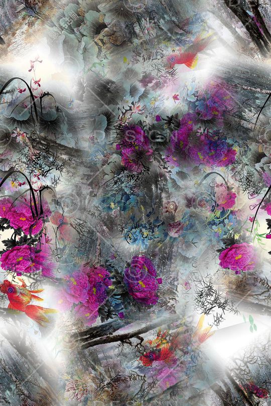 时尚印花华亿平台图片