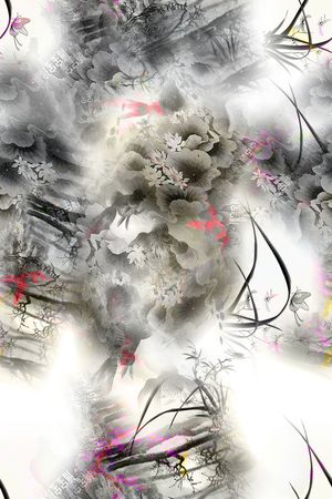 时尚印花华亿平台图片