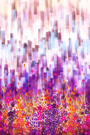 抽象印花华亿平台图片