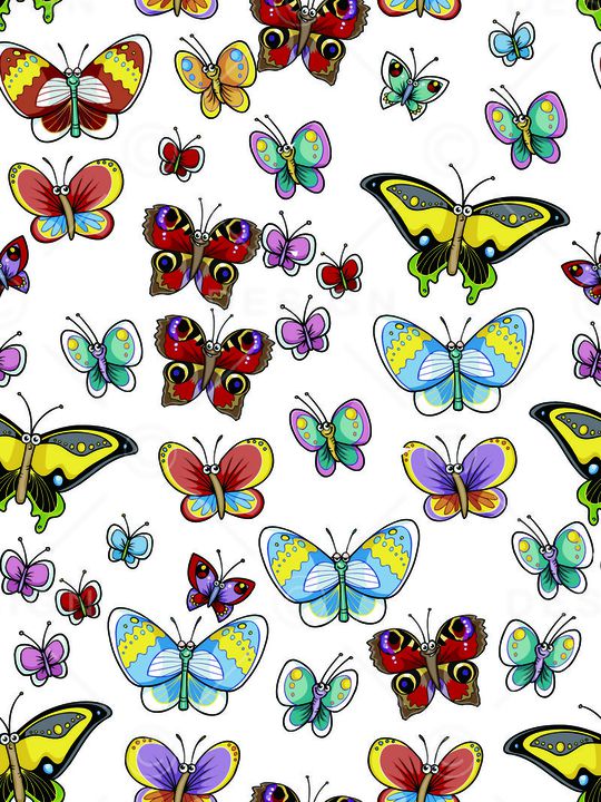 动物昆虫印花华亿平台图片