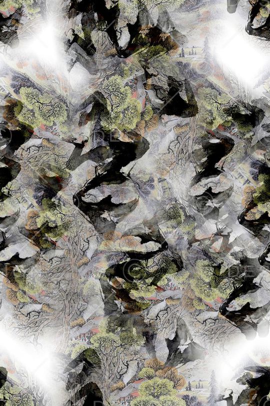 背影印花华亿平台图片