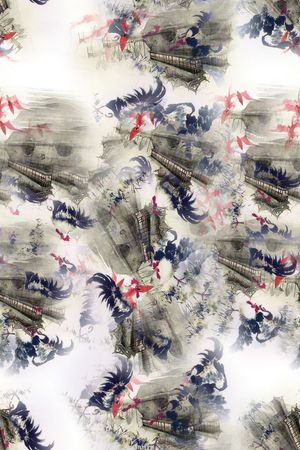 时尚印花华亿平台图片