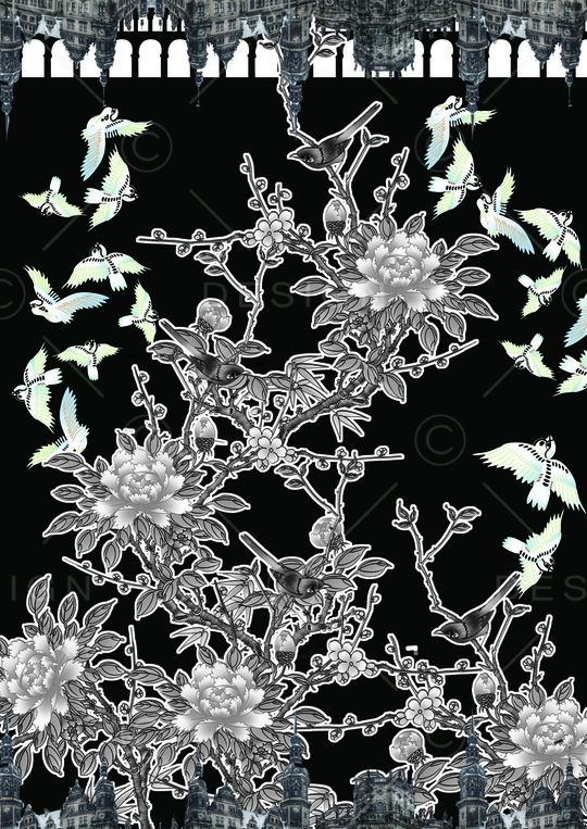 古典印花华亿平台图片