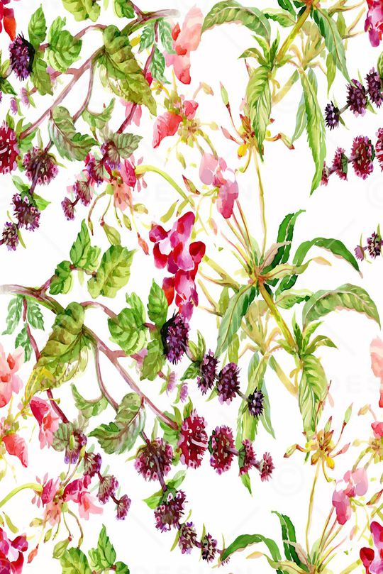 水彩印花华亿平台图片