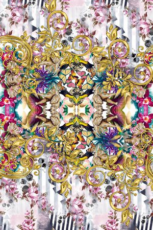 时尚印花华亿平台图片