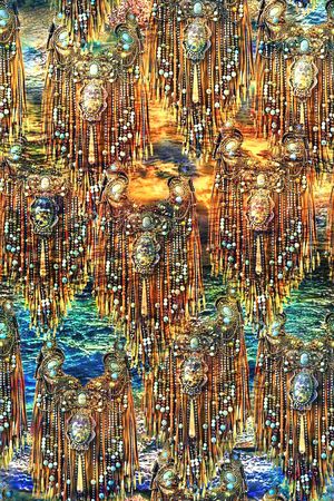 抽象印花华亿平台图片