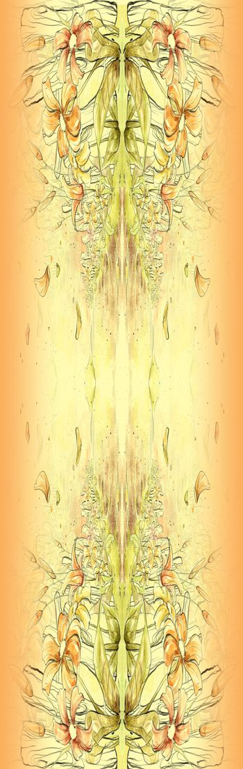 496388-数码手绘风景围巾设计