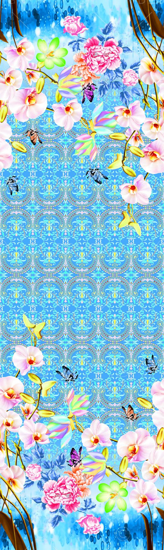 定位花印花华亿平台图片