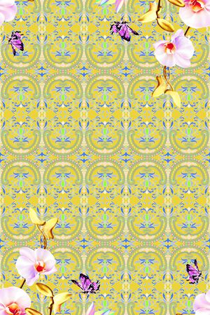 定位花印花华亿平台图片