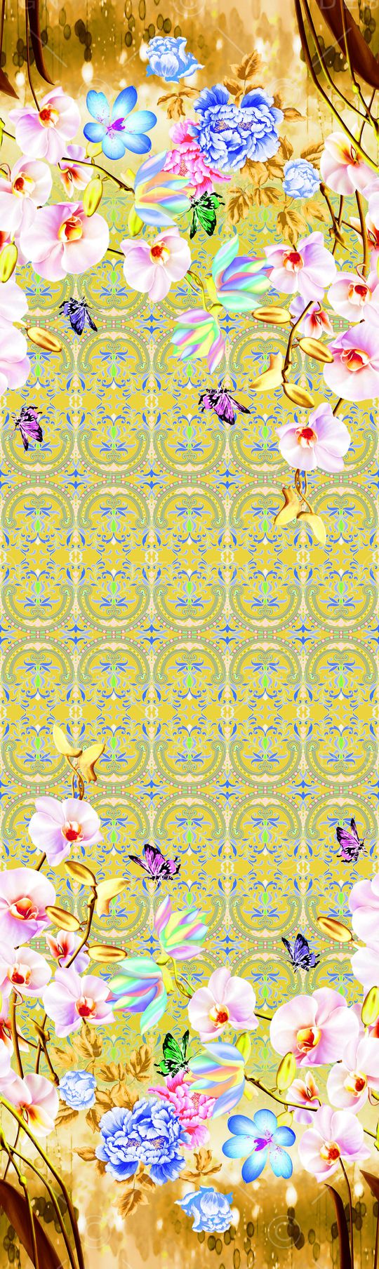 定位花印花华亿平台图片