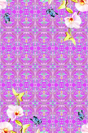 定位花印花华亿平台图片