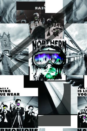 欧美英伦风印花华亿平台图片