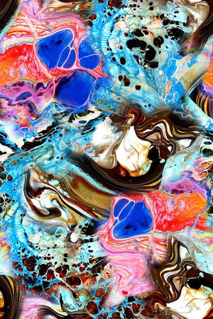 抽象印花华亿平台图片