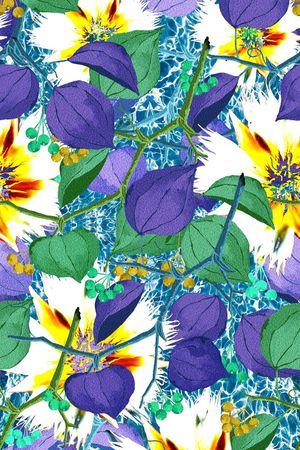 田园风印花华亿平台图片