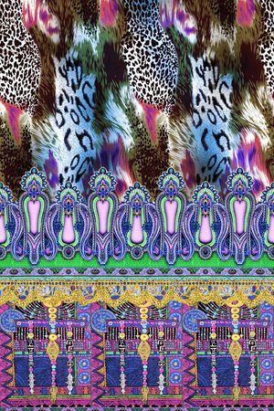 民族风印花华亿平台图片