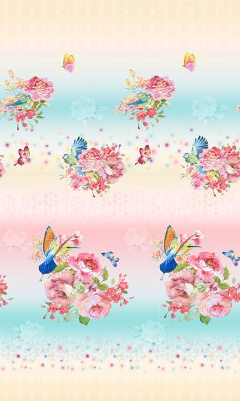 鲜花印花华亿平台图片