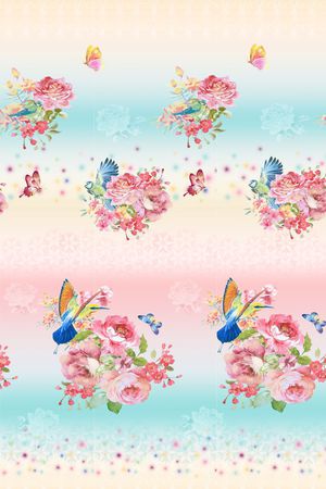 鲜花印花华亿平台图片