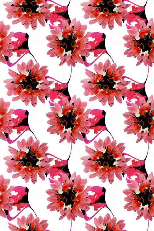 手绘印花华亿平台图片