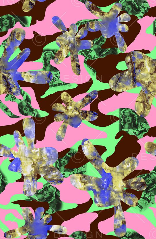 几何印花华亿平台图片