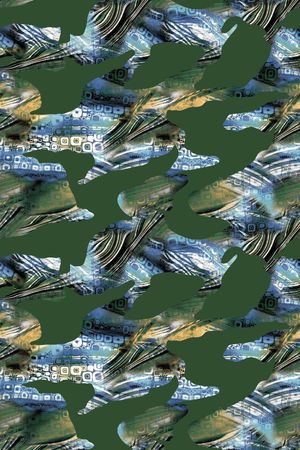 潮流时尚大牌印花华亿平台图片