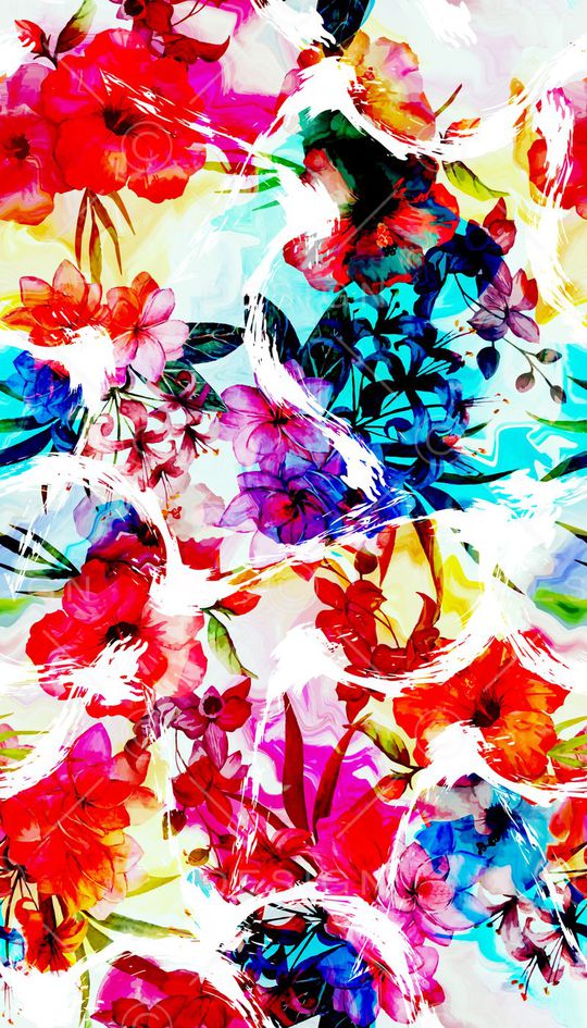 抽象印花华亿平台图片