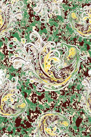 几何印花华亿平台图片