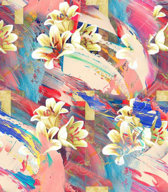 流行时尚印花华亿平台图片