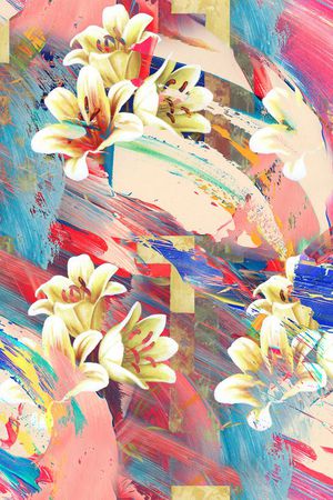 流行时尚印花华亿平台图片