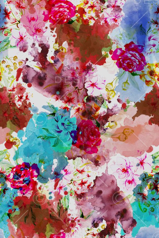 抽象印花华亿平台图片