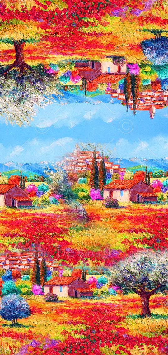 油画印花华亿平台图片