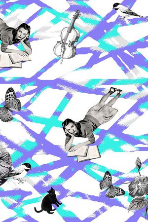 几何印花华亿平台图片