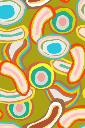 抽象印花华亿平台图片