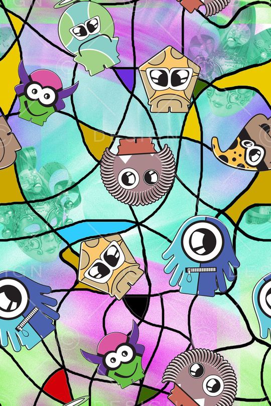 卡通印花华亿平台图片