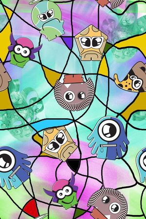 卡通印花华亿平台图片