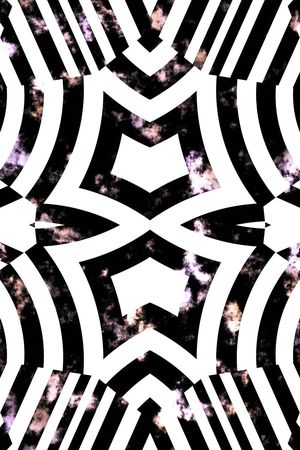 黑白印花华亿平台图片