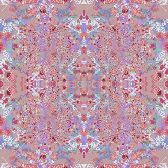 抽象印花华亿平台图片