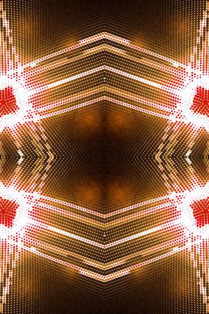 几何圆圈印花华亿平台图片