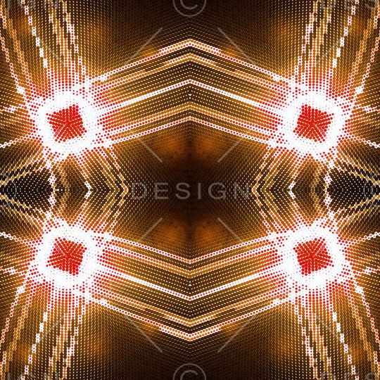 几何圆圈印花华亿平台图片