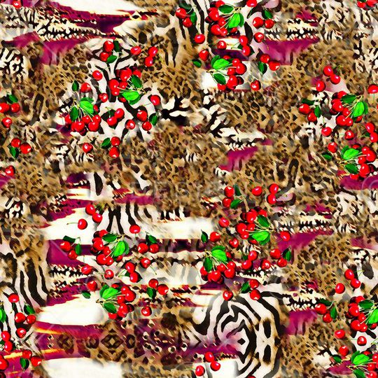 抽象印花华亿平台图片