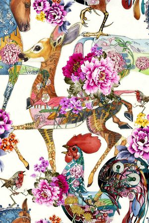 杜嘉班纳印花华亿平台图片