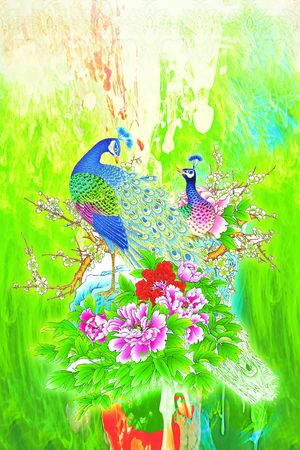 数码华亿平台印花华亿平台图片