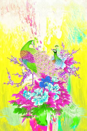 数码华亿平台印花华亿平台图片