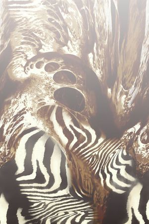 豹纹老虎纹斑马印花华亿平台图片