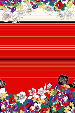 衬衫裙子双边定位印花华亿平台图片