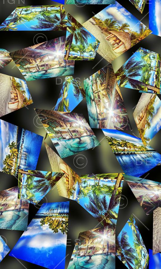 风景印花华亿平台图片