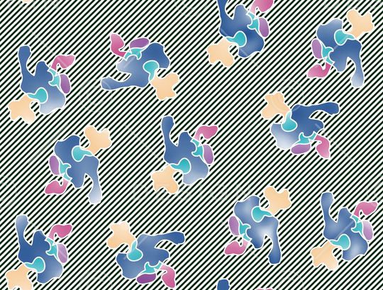 几何印花华亿平台图片